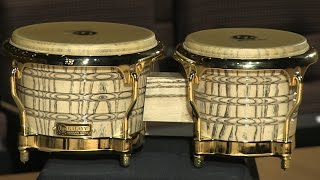 Latin Percussion Galaxy Giovanni Series Bongos Demo by Sweetwater Sound [upl. by Llenaj521]