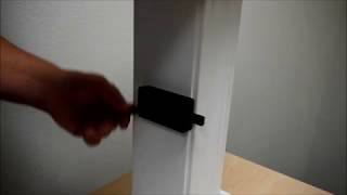 How do I install BD1023 sliding barn door lock [upl. by Singband]