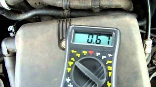 Lambda Sensor good working in Fiat Uno 10 ie [upl. by Esadnac]