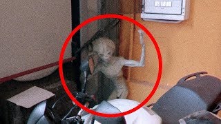 5 Extraterrestrials Caught on Tape  Best Alien Videos [upl. by Hobie]