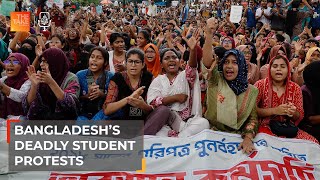 Why are Bangladesh students protesting  The Take [upl. by Goulette]