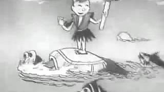 Evil Mickey attacks Japan  A 1936 japanese animation [upl. by Aniles]