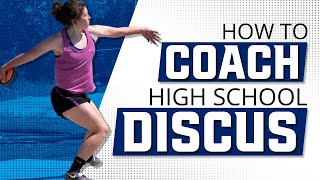 How To Coach High School Discus  Tips For Beginner Discus Throwers [upl. by Hanna]