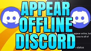 How to Appear Offline on Discord Invisible Status [upl. by Jarl]