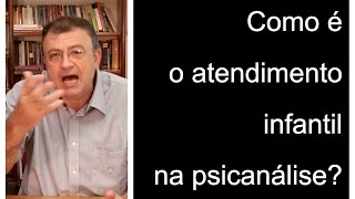 Como é o atendimento infantil na psicanálise  Christian Dunker  Falando nIsso 112 [upl. by Ardnak]