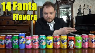 14 Fanta Flavors Youve Never Seen [upl. by Anua216]