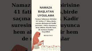 Namaza Başlatan Uygulama🌿 [upl. by Enirehtacyram]