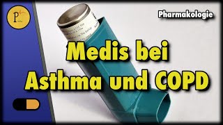 Salbutamol Ipratropium Fluticason Roflumilast und Montelukast Arznei bei COPD und Asthma [upl. by Wake770]