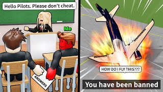 I cheat on my roblox airplane pilot quiz [upl. by Greenlee526]