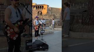 hotel California Song in via del fori Imperiali Rome shorts hotelcalifornia roma italia rome [upl. by Muldon]