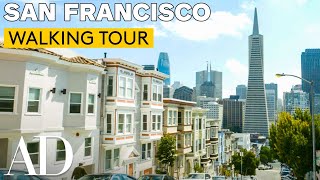 Architect Explores San Franciscos Distinctive Styles  Walking Tour  Architectural Digest [upl. by Drye960]