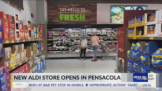 New ALDI store opens in Pensacola [upl. by Harlene]