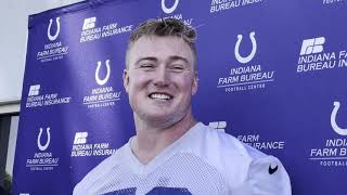 Indianapolis Colts Bernhard Raimann Comfort Level Makes a Huge Impact [upl. by Nadda]