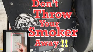 How To Fix A Pellet Smoker From Tripping GFCI Outlet pitboss pelletsmoker [upl. by Aremahs697]