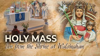 Holy Mass Live from Walsingham  6th November 2024 [upl. by Ydisac]