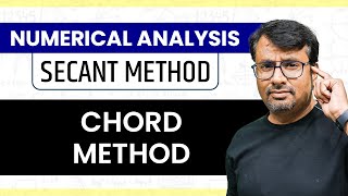 Secant Method  Chord Method  Numerical Methods  Formula amp Examples [upl. by Frey]