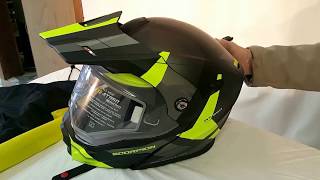 Scorpion EXOAT950 Snowmobile Helmet Review [upl. by Glimp]