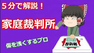 5分で解説！家庭裁判所【ゆっくり講座】 [upl. by Acyre]