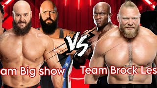 Team Big Show vs Team Brock Lesnar  WWE 2K23 [upl. by Leirbma]