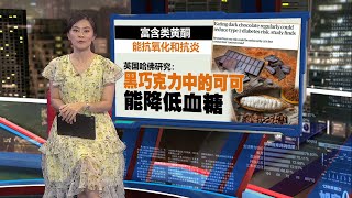 每周吃黑巧克力 英国哈佛研究：患第二型糖尿病风险降低21  新闻报报看 05122024 [upl. by Acisey473]