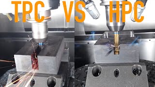 What is faster  TPC D12 vs HPC D12 42CrMo4 mit Spindelleistungsvergleich CNC Fräsen [upl. by Ellehcyar183]