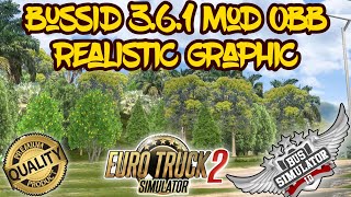 Bussid 361 Mod Obb Review  Realistic Graphic Mod Obb  Bussid ETS 2 Graphic  TBR Gaming Official [upl. by Nordgren335]