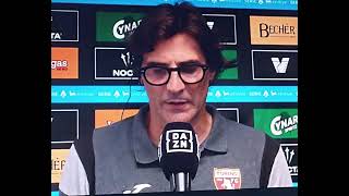 INTERVISTA VANOLI POST PARTITA VENEZIA TORINO 0 1 [upl. by Jacobah]