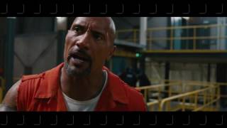 Jason Statham and The Rock Fight Scene english [upl. by Yemane]