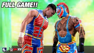 WWE 2K22 2K Showcase Gameplay Walkthrough FULL GAME [upl. by Crandall]