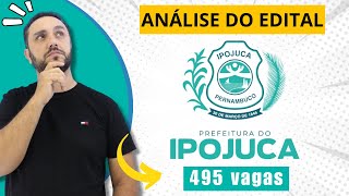 CONCURSO IPOJUCA  ANÁLISE DO EDTIAL [upl. by Eta391]