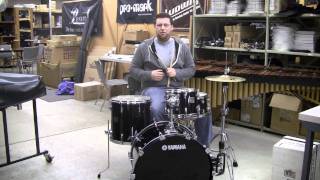 New Remo Vintage Emporer Clear and Powerstroke Pro Drumheads [upl. by Ayekan]