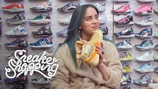 Billie Eilish Goes Sneaker Shopping With Complex [upl. by Ardnuahsal]