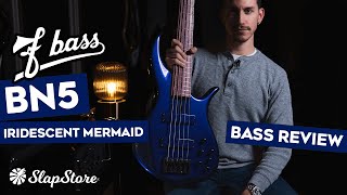 Bass Review F Bass BN5 Iridescent Mermaid ft DavidVause [upl. by Debera520]