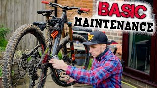 MTB BASIC MAINTENANCE ROUTINE [upl. by Ennazzus]