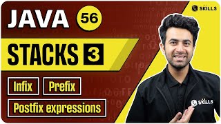 Stacks  Infix Prefix amp Postfix expressions  Lecture 56  Java and DSA Course [upl. by Stich]