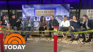 Mariska Hargitay IceT ‘Law amp Order SVU’ Stars Celebrate Its 400th Episode  TODAY [upl. by Laeno7]