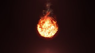 Create a Fireball in After Effects [upl. by Stefa]