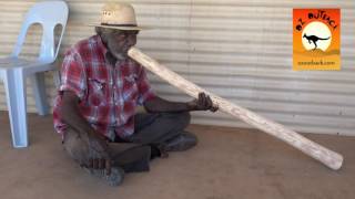 Amazing Didgeridoo player in Outback Australia [upl. by Lienahs]