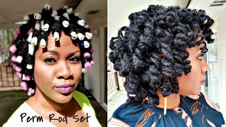 Perm Rod Set on LOCS  Naturally Michy [upl. by Ermanno881]