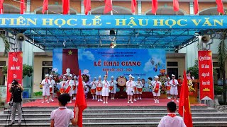 lễ khai giảng năm học mới 2023 2024 trường tiểu học Tiên Phương [upl. by Atela]