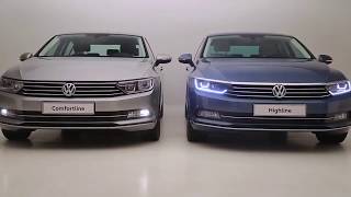 2018 Volkswagen Passat B8 Comfortline VS Highline [upl. by Hendrickson222]