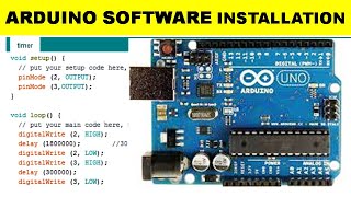 696 How To Download and Install Arduino Software [upl. by Delaryd155]