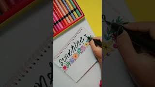 Diary Ideas  How To Fill a Diary  Journal Ideas  Bullet journal page Ideas shorts [upl. by Oremar]