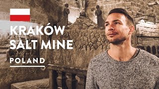 MUST VISIT Krakow Salt Mines  Wieliczka Salt Mine Tour  Poland Travel Vlog 2018 [upl. by Mensch]