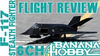 6CH F117 Stealth Fighter BlitzRCWorks  Flight Review  EDF Fighter Jet [upl. by Aynatan264]