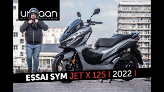 Essai SYM JET X 125  2022  urbaanews [upl. by Thury]