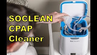 SoClean CPAP Automated Cleaner Sanitizer SC1200 [upl. by Mehcanem]