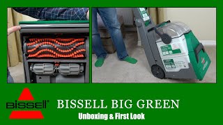 Bissell Big Green Clean Machine Unboxing amp First Look [upl. by Eita832]