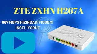 ZTE zxhn H267A Modem İncelemesi zte zxhnZTEH267A zxhn ZTEH267A zxhn H267A [upl. by Arnulfo]