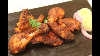 Tandoori Chicken  Non Veg Recipe  Sanjeev Kapoor Khazana [upl. by Caron]